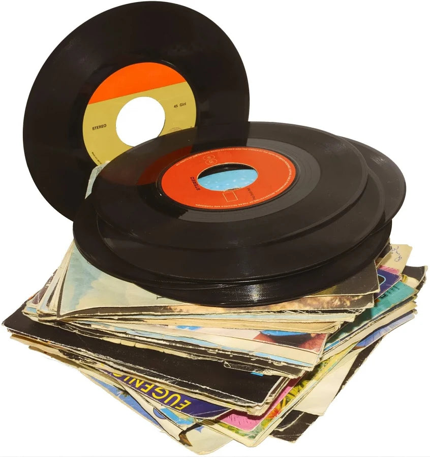 Mystery Grab Bag Of Vintage 45 Rpm Records All Genres You Choose How